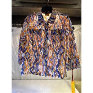 Ruby Rd 18 Blazer Blue/Orange/White /Lace For The Sophisticated Fl Gators Fan